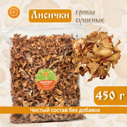 Сушеные Лисички натуральные.