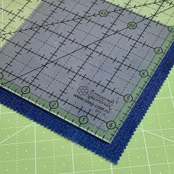 Линейка для пэчворка в дюймах, 6 ½ х 6 ½" (арт. D12-S)