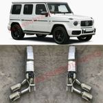 Выхлопная система с заслонками для Mercedes-Benz Benz AMG G63 G500 G550 G-class W463A W464