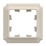 ATLASDESIGN ANTIQUE 1-постовая РАМКА, БЕЖЕВЫЙ