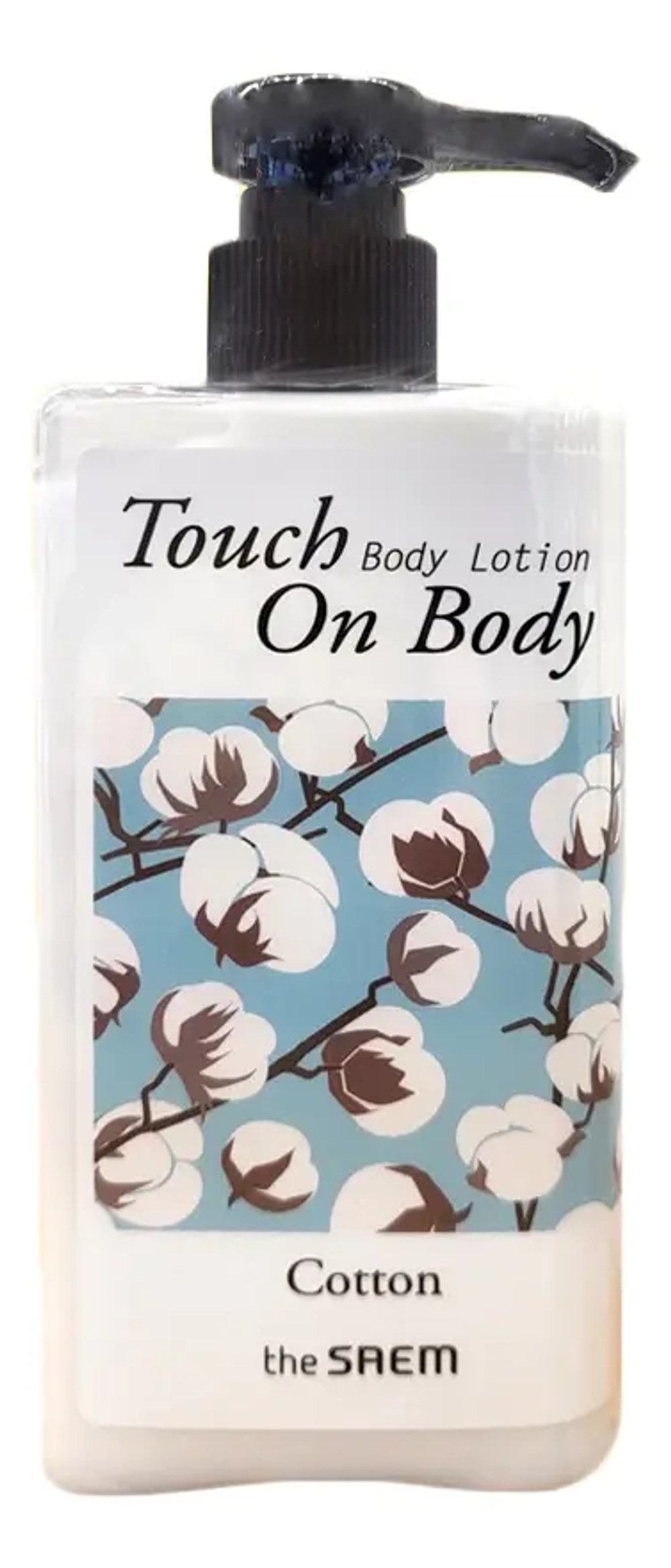 Лосьон для тела the Saem Touch On Body Cotton Body Lotion 300мл