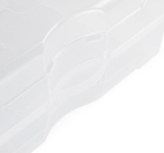 Коробка для хранения обуви прозрачная 610*340*130 М2870