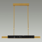 4361/25L MIDCENT ODL24 000 черный мрамор/антич. бронза/металл/акрил Подвесной светильник IP20 LED 25W 3000K 220V MARMI