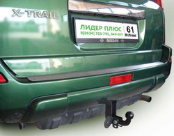 Фаркоп(прицепное) Лидер-Плюс для NISSAN X-TRAIL 1 (T30) 2001/9-2007 (кроме SPORT)(паспорт и сертификат в комплекте)(без электрики)N102-A