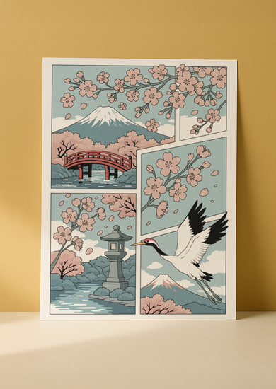 Постер Природа Японии Japan Nature #3