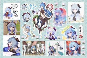 Стикерлист "Геншин импакт - Гань Юй"