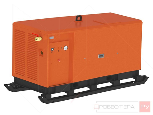 Винтовой компрессор ЗИФ-СВЭ-13/0,7 без кожуха