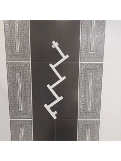 Вешалка настенная для прихожей Елка белая