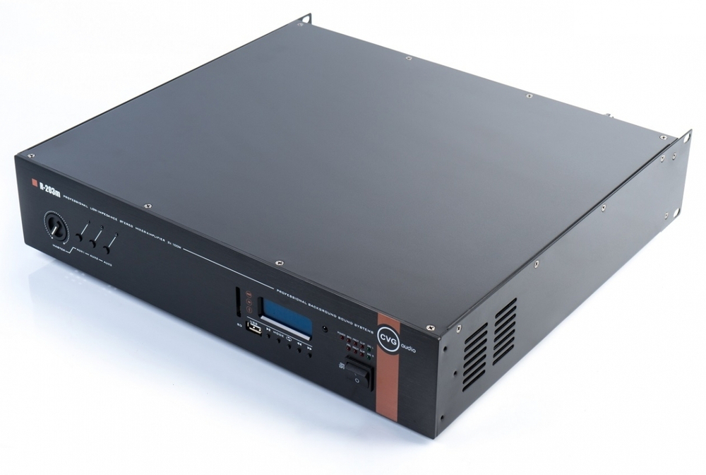CVGAUDIO R-203m Низкоомный стерео микшер-усилитель с MP3/FM/Bluetooth