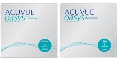 Однодневные контактные линзы Acuvue Oasys 1-Day (комплект 180 линз)