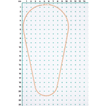 Цепь из красного золота с алмазной гранью (плетение «Якорное»)