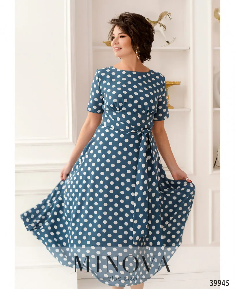 Платье 20-20-голубой Minova