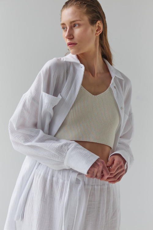 Шорты пижамные 2.0, муслин черный