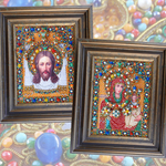 И-21 Комплект наборов для вышивания Богородица Смоленская и Спас нерукотворный