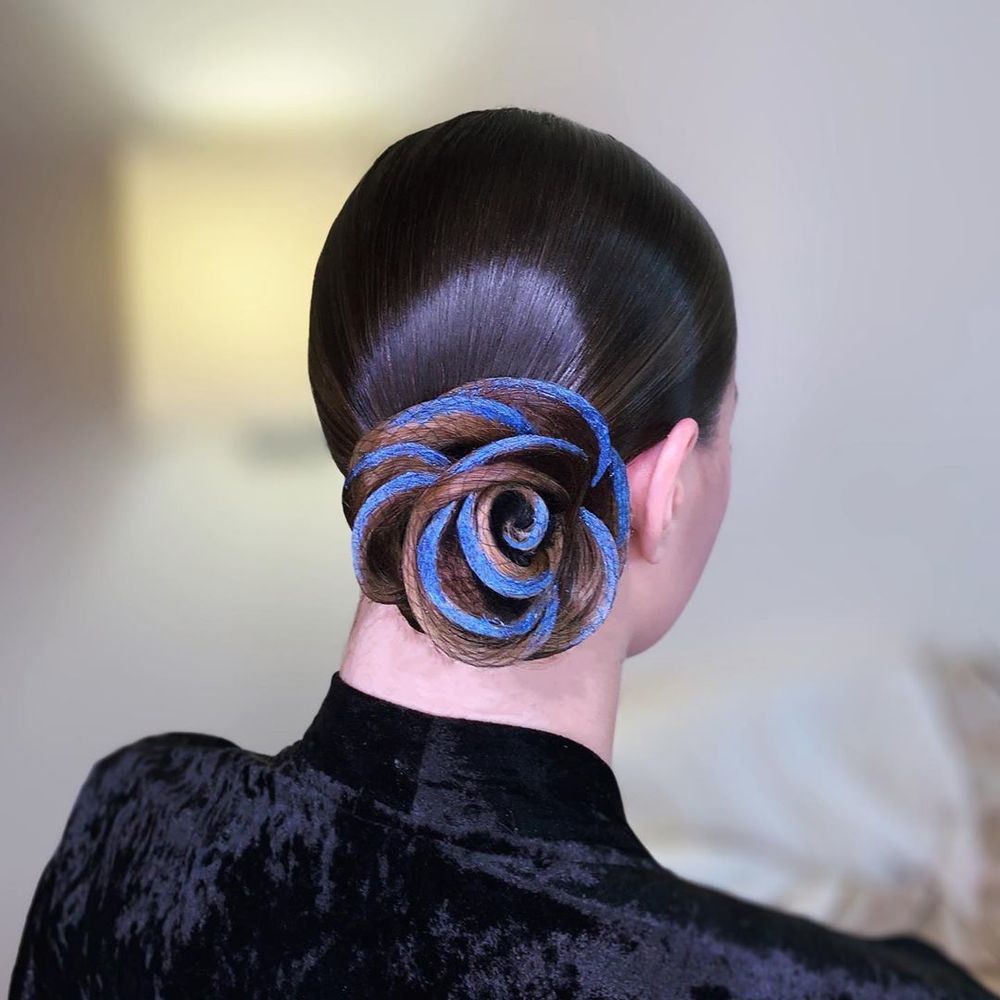 Декоративный гель для лица, волос и тела Color Gel Blue