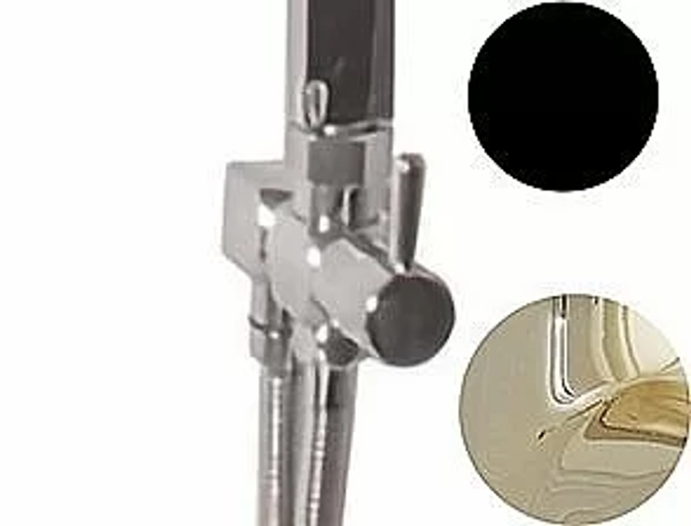 Дивертор Rav-Slezak MD0708CMATZ черный матовый/золото