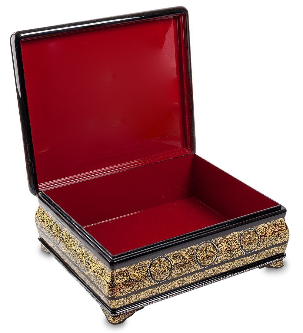 Народные промыслы ШК-30/ 81 Шкатулка «Русский север» Юсов. Н.