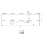 СП.32.1 Стеновой проход дл. 300 2" (наружн.)