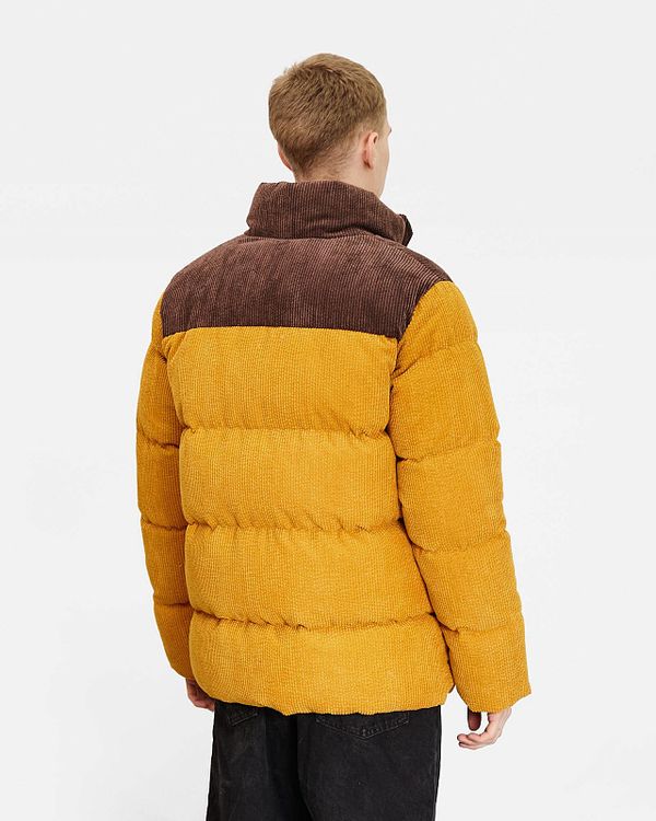 Пуховик AW24 Downjacket Velvet Combo желтый - фото 4