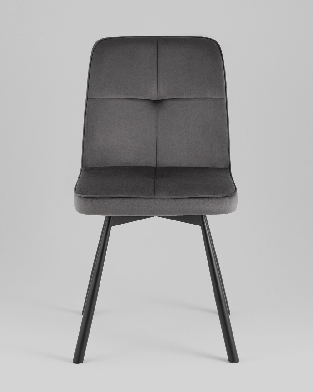 Стул Boun вращающийся велюр темно-серый