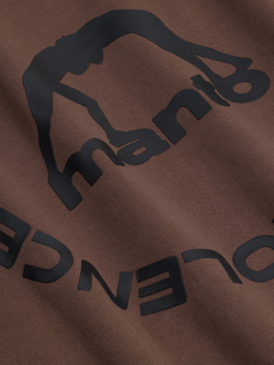 Худи MANTO LABEL 25 OVERSIZE - Коричневое