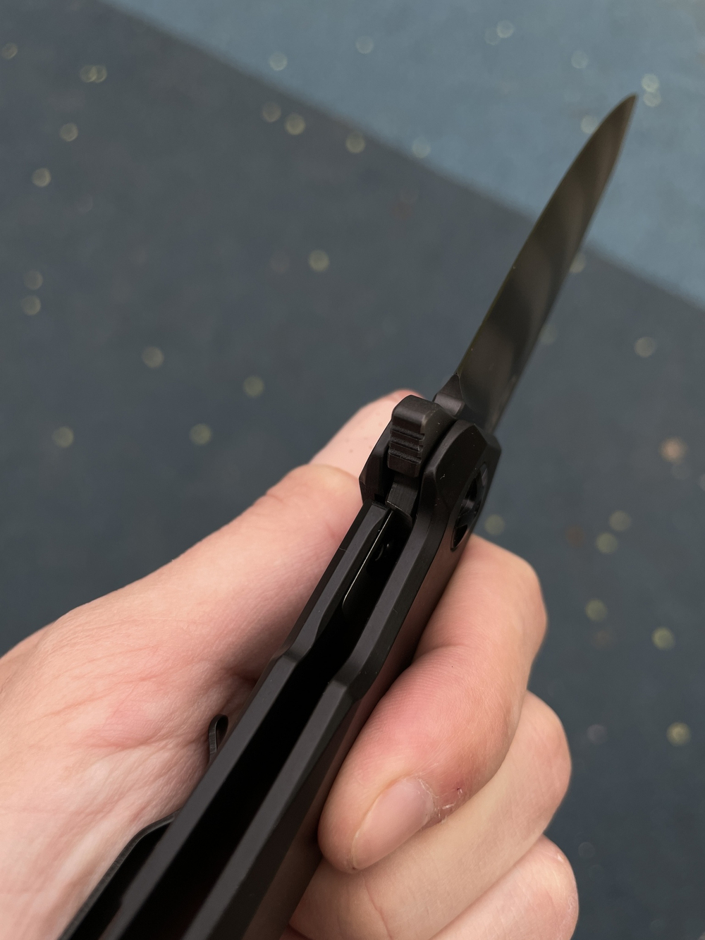 Нож Zero Tolerance 095 Ti Black (Титановая реплика) A+++ ZT0095TIBKTS