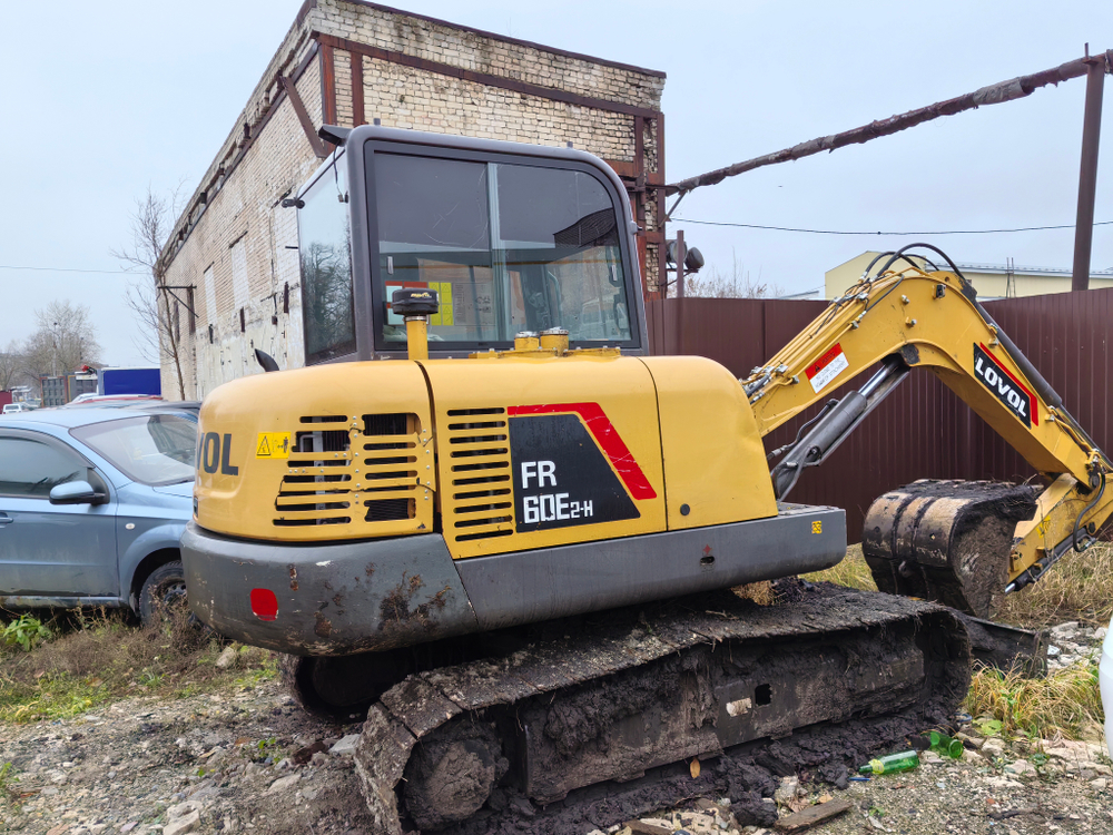 Lovol FR* Мини-экскаватор FR60E (Дизельный, 3,1 л, 49 л.с., АТ)