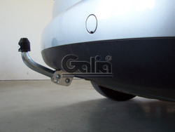 Фаркоп оцинкованный Galia V065A для Volkswagen Touran 2002-2015(паспорт и сертификат в комплекте)(без электрики)