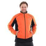 КУРТКА МУЖСКАЯ DRAGONFLY EXPLORER BLACK-ORANGE SOFTSHELL