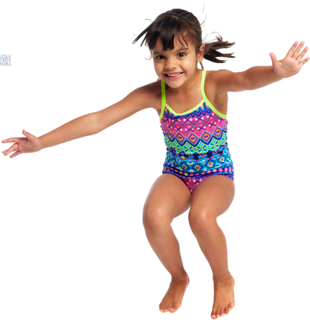 Купальник FUNKITA Toddler Girl's Kris Kringle