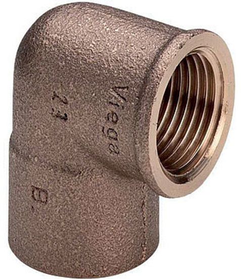 Viega угольник бронзовый 15х3/4" ВР (94090G фитинги под пайку)