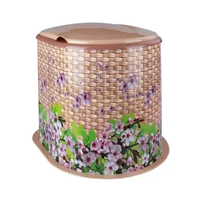 Туалет дачный Плетенка (декор)