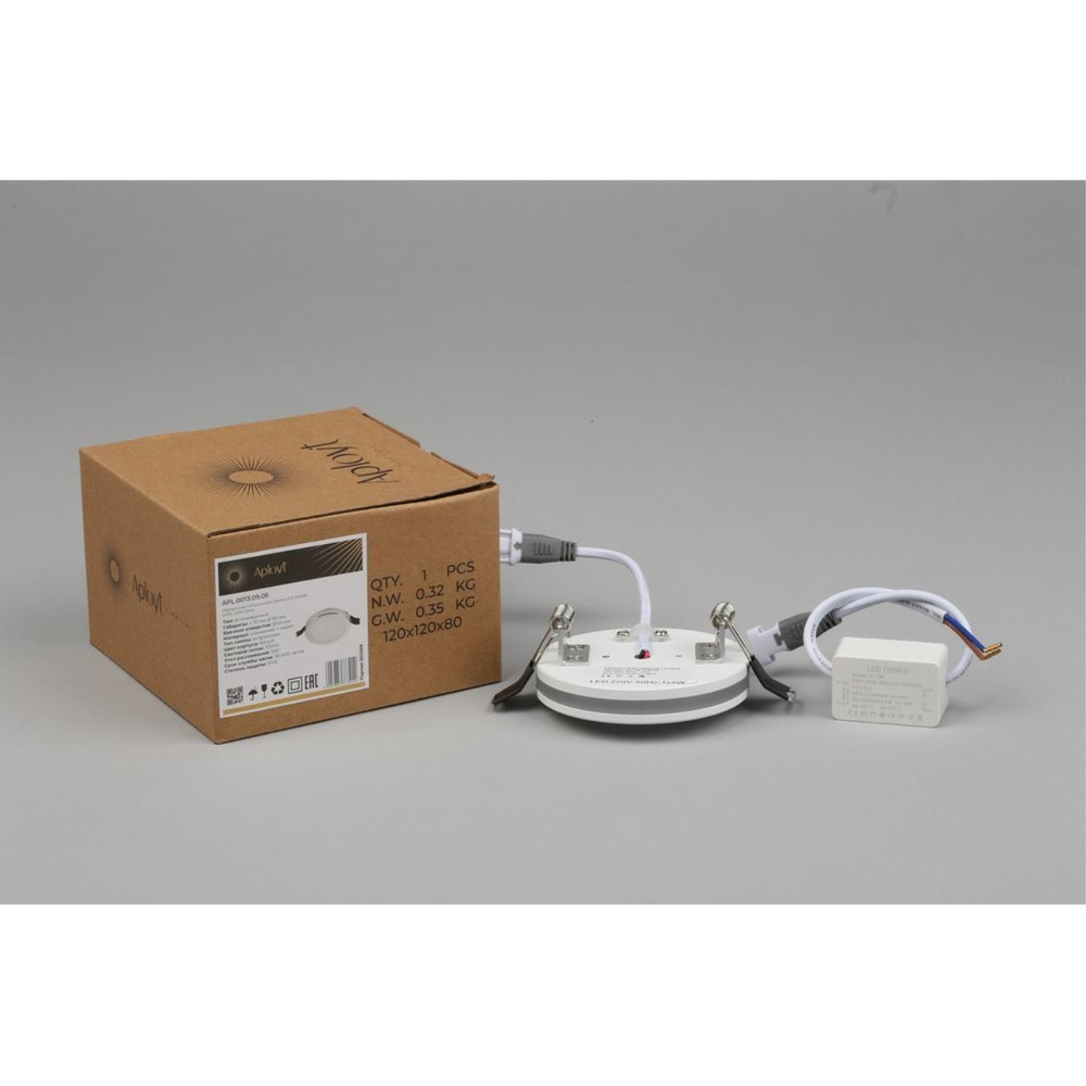 Встраиваемый светодиодный светильник Aployt Nastka APL.0013.09.05