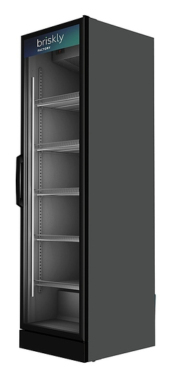 Шкаф холодильный Briskly Smart 5 (RAL 7024) электронный замок