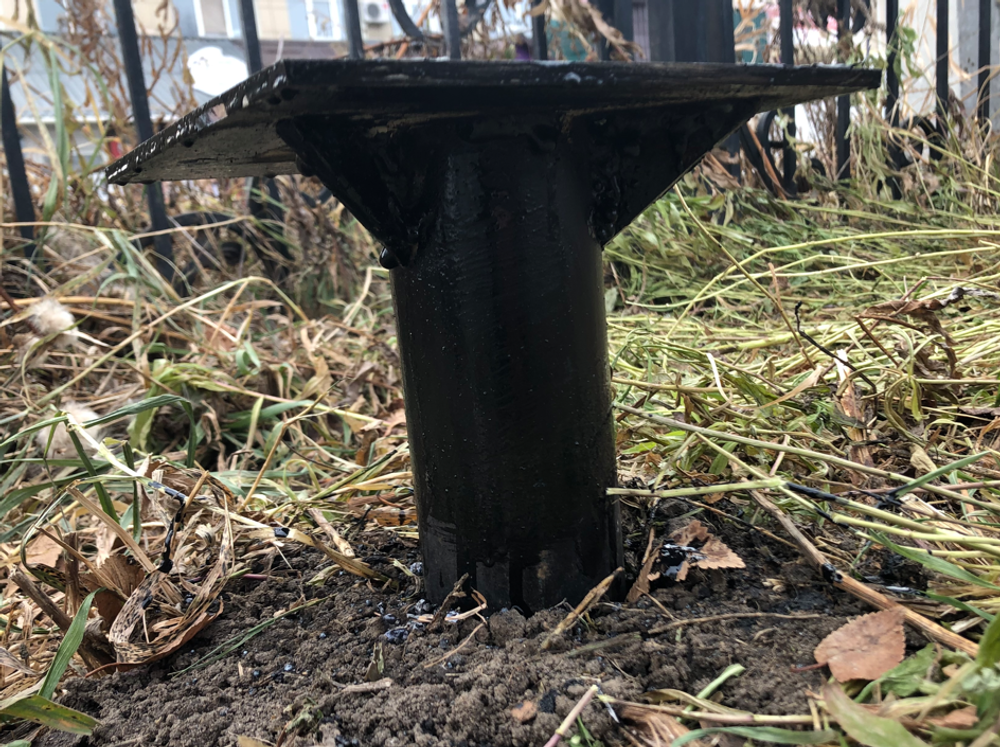 Косынка стальная 100х50х5