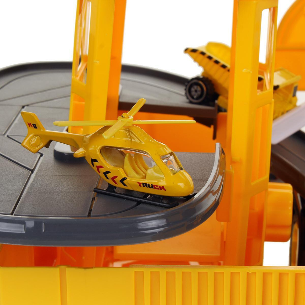 Парковка с транспортом, коробка 660-A258