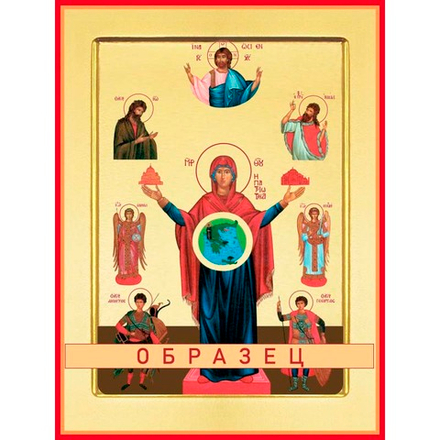 Патриотисса икона Божией Матери БМ-43 (бм/П/11/1)
