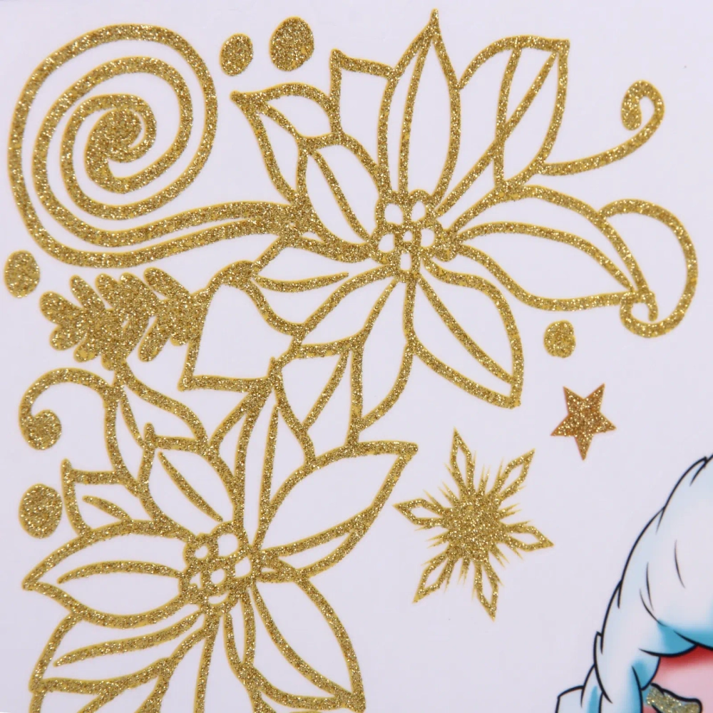 Наклейка на стекло «Волшебная сказка» 41*29 см, микс