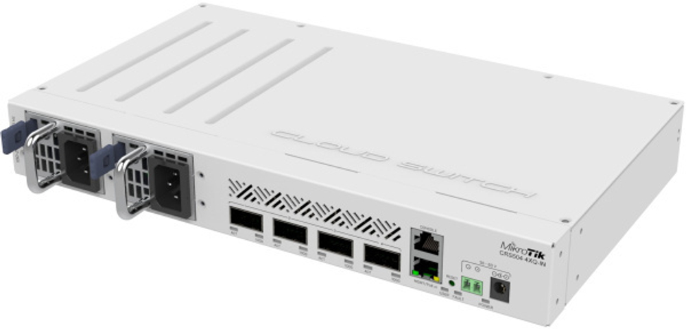 Коммутатор Mikrotik CRS504-4XQ-IN