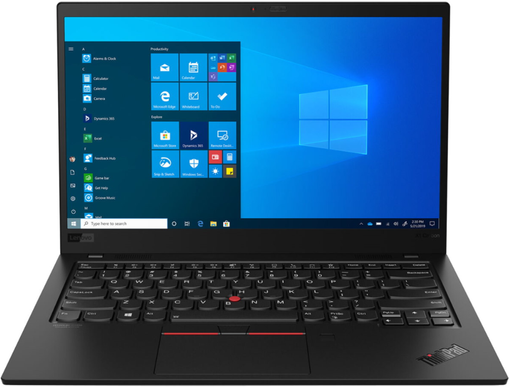 14" Ноутбук Lenovo Thinkpad X1 Carbon G8 (3840x2160, Intel Core i5-10310U, RAM 16ГБ,SSD 256ГБ, Intel UHD Graphics 620, Win 10Pro)