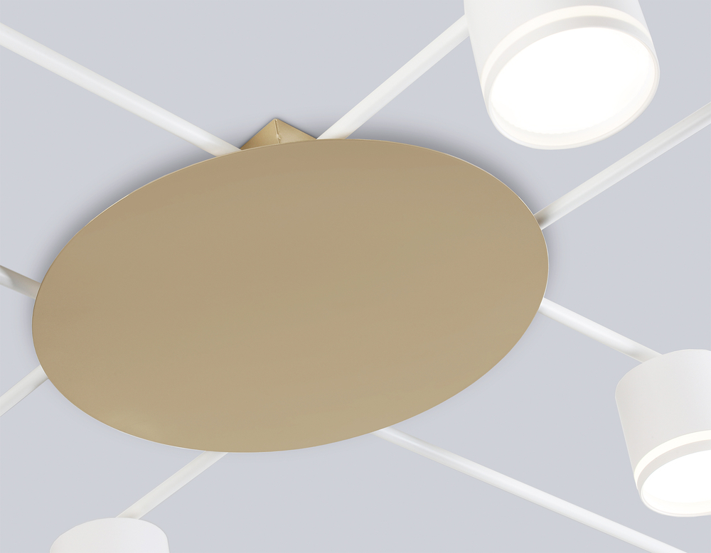 FL51759/8 WH/GD белый/золото GX53/8 max 12W 870*870*95