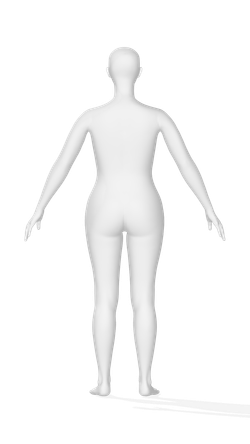 3D аватар манекена Моника