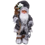 Дед Мороз - Лесовичок «Зима полна чудес» 45 см, Серый