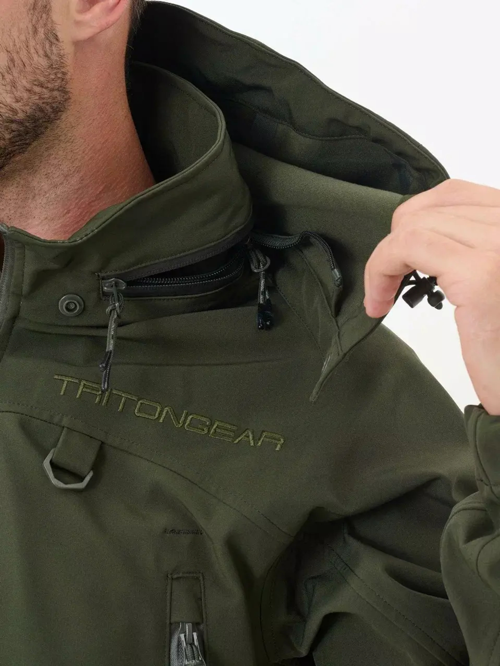 Костюм TRITON PRO (-5град) софт шелл  Хаки Тритон