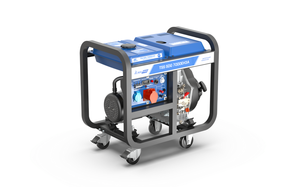 Дизель генератор TSS SDG 7000EH3A