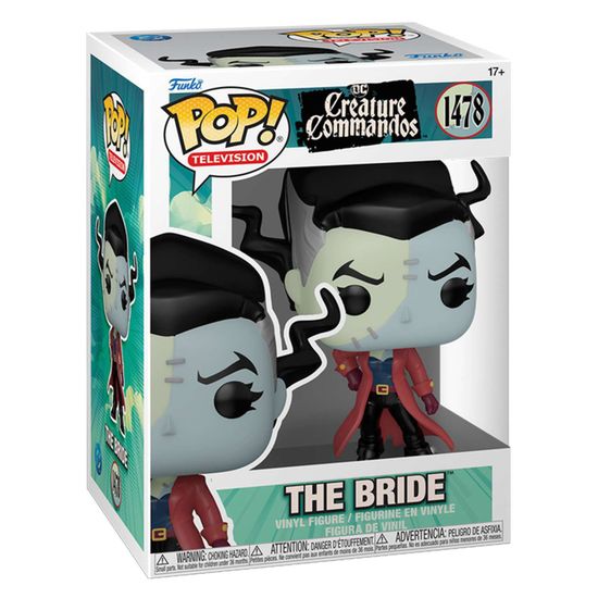 Фигурка Funko POP! TV DC Creature Commandos The Bride (1478) 81030 / Фигурка Фанко ПОП! по мотивам мультсериала "Монстры-коммандос", Невеста
