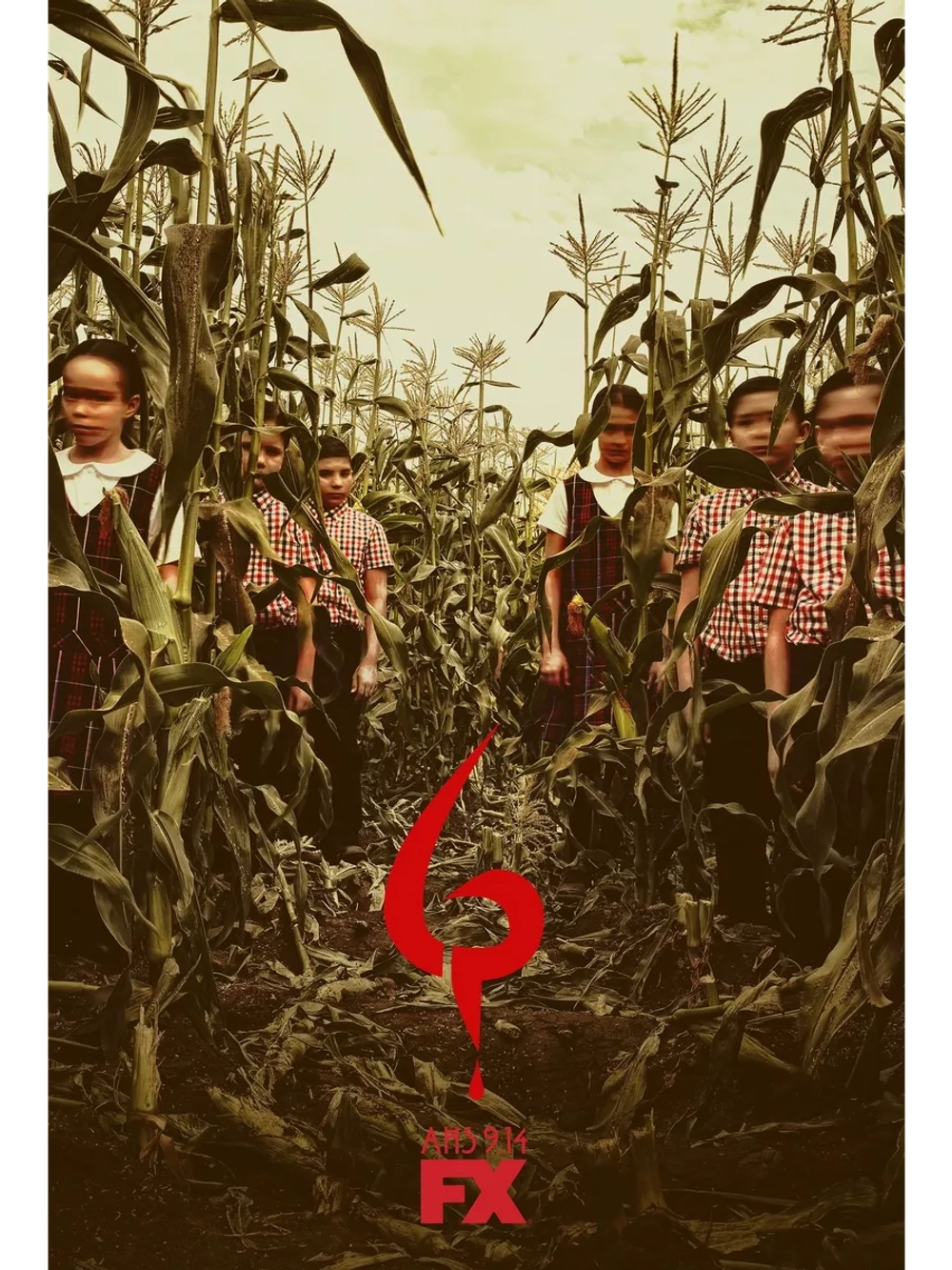 Американская история ужасов, 6 сезон (2016) (5 DVD) (DVD-R)