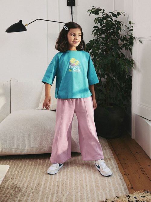 Футболка для девочки Next E44-408, Ярко-голубой