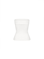 white fold over bandeau