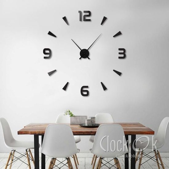 Настенные 3D часы Divide